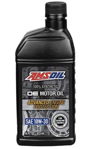 The 16-oz. bottle of OE Synthetic Motor Oil is a unique packaging option exclusive to FNA Group.